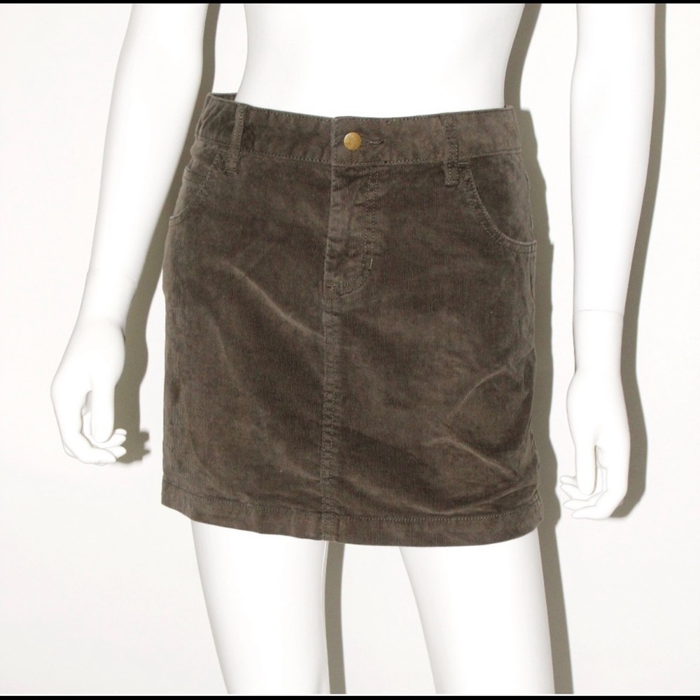 Corduroy Skirt